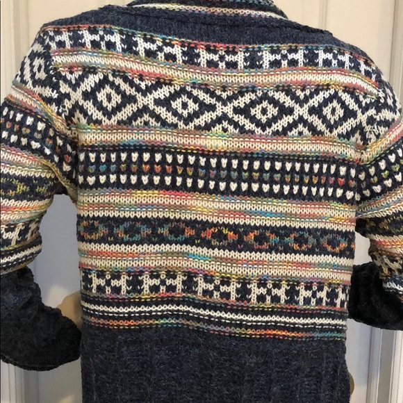 LAST 1! LONG KNIT CARDIGAN SWEATER - Picture 6 of 8